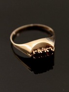 8 carat gold ring size 60 with garnets