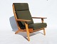 Lænestol med 
høj ryg, model 
GE290A, 
designet af 
Hans J. Wegner 
og fremstillet 
af Getama i ...