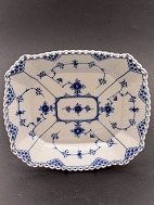 Royal Copenhagen blue fluted full lace bread tray