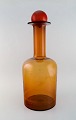 Otto Brauer for 
Holmegaard. 
Colossal vase / 
bottle in ...