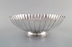 Sigvard Bernadotte for Georg Jensen. Large strawberry bowl in sterling silver. 
Designed in simple lines. Pair in stock.
