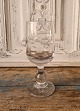 Egg-shaped 
porter glass 
with ball 
grinding - 
Holmegaard year 
1900
Height 17 cm.