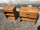 Bedside tables 
in teak veneer 
with drawer. 
Danish modern 
from the 1970s. 
Dimensions 
largest ...
