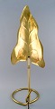 Tommaso Barbi, 
Italy. 
Leaf-shaped 
table lamp in 
brass. Mid-20th 
century. 
Italian ...