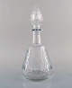 Baccarat, France. Armagnac carafe in mouth blown crystal glass. Produced in the 
period 1952-1986.
