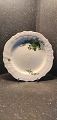 Royal 
Copenhagen 
green flower 
cake plate nr 
110 / 1625 
17,5cm all 
marked as 1