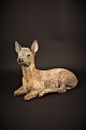 1800 Century 
painted 
terracotta 
figure of 
fallow deer 
with fine 
patina.
H: 18,5cm. L: 
...