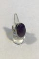 Carl Ove 
Frydensberg 
Sterling Silver 
Ring Amethyst 
Ring Size 52 
(US 6) Weight 
10.2 gr/ 0.36oz