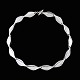Hermann 
Siersbøl. 
Sterling Silver 
'Leaf' 
Necklace. 1960s
Designed and 
crafted by 
Hermann ...