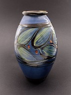 H A Khler ceramic vase