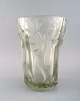Josef Inwald. Large art deco "Dans la forêt" vase in art glass. 1930