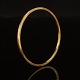 Armring in 8kt Gold. Durchmass innen: 6,6cm. B: 2,5mm