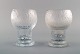 Timo Sarpaneva for Iittala. To Ultima Kekkerit glas. Finsk design 1900-tallet.
