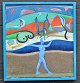 Gregersen, Hans 
(1951 -) 
Denmark: Dreams 
strip. Oil on 
canvas. Signed 
79. Verso 
denoted. 66 x 
60 ...