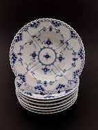 Royal Copenhagen blue fluted full lace soup plate 1/1079