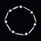 F. Hingelberg. 
14k White Gold 
Bracelet with 
Pearls. 1960s.
Designed and 
crafted by  F. 
...