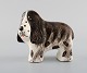 Lisa Larson for K-Studion/Gustavsberg. Bassethund i glaseret keramik. Sent 
1900-tallet.
