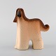 Lisa Larson for K-Studion / Gustavsberg. Dog in glazed ceramics. 20th century.
