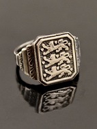 830 silver ring size 60