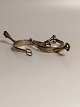 A pair of 19th 
century horses 
trace of silver