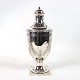 Vase decorated 
with engravings 
by Evald 
Nielsen of 
hallmarked 
silver.
18 x 7 cm.