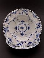 Royal Copenhagen blue fluted whole lace deep plate 1/1079