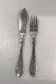 Hans Hansen 
Arvesølv No 3 
Fish Cutlery 
for 12 people 
(24 pcs)
12 x Fish 
Knives (21.2 cm 
/8 ...