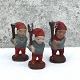 3 pcs Old Santa 
candlesticks in 
plaster and 
terracotta, 
9-10 cm high, 
3-4 cm in 
diameter * With 
...