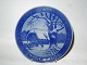 Royal 
Copenhagen 
Christmas Plate 
from 1952, 
Feeding Place 
for the Deer 
Herd in Deer 
Garden ...
