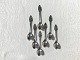 Silver Plate, 
Tea spoons with 
souvenir 
designs Soro, 
Moen, Slagelse, 
Sønderborg, 
Copenhagen, ...