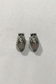 Georg Jensen 
Sterling Silver 
Annual Ear 
Clips 2011Pink 
Quartz Measures 
2 cm x 1 cm(0 
25/32 in x ...