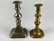 Pair of 
beautiful, 
antique English 
candlesticks 
with "push up" 
function / 
stick, which, 
however, ...