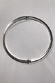 Hans Hansen 
Sterling Silver 
Two-part Neck 
Ring Inside 
Diam 12.6 cm (4 
61/64 in) 
Weight 100gr/ 
...