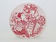 Bjorn Wiinblad art pottery
Red Month plate - June