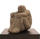 An Otto 
Pedersen, 
1902-95, 
granite 
sculpture
H: 31cm. L: 
35cm
