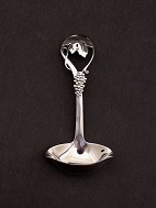 Cohr  silver sauce spoon with grape motif