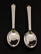 Georg Jensen pyramid sterling silver spoon