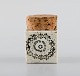 Linnea Rut Bryk 
(1916-1999), 
Finland. Rare 
unique jar in 
glazed 
stoneware with 
cork lid. ...