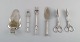Scandinavian 
silversmith. 
Six serving 
parts in plated 
silver 
(alpacca). 
Mid-20th 
century.
The ...