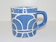 Aluminia Royal 
Copenhagen, 
small year mug 
from 1968.
Designed by 
Ellen Malmer.
Factory ...