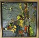 Frank, Niels 
(1946 -) 
Danmark: Maleri 
III. Oil on 
plate. Verso 
signed 1999. 20 
x 20 cm.
Framed.