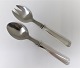 Hans Hansen. 
Silver cutlery 
sterling (925). 
Arvesölv no. 
15. Salad set. 
Length 20.5 cm.