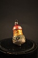 Old Christmas 
decorations in 
glass for the 
Christmas tree 
with a nice 
patina. Height: 
7.5cm.