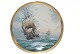 English Ship 
Plate
Motive: 
VICTORY
From 1987 The 
Franklin Mint
Nice and well 
maintained 
condition