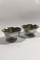 Oriental Salt 
Cellars(2) 
Inside Gilt H 
2.5 cm(1 in) 
Diam 5 cm (2 
in) Samlet vægt 
33.2 gr/1.17 oz