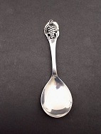 Silver serving spoon 22 cm. with grape decoration
