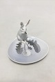 Royal 
Copenhagen Art 
Nouveau Dish 
with Rabbit no. 
878. Measures 
10cm x 14cm (3 
15/16" x 5 ...