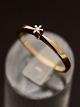 14 carat gold ring size 60-61 with small diamond