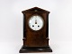 French fireplace table clock in mahogany from the 1840s. The clock is in great antique ...