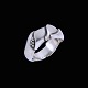 Georg Jensen. 
Sterling Silver 
Ring #240A - 
Ole Kortzau - 
53mm
Designed by 
Ole Kortzau.
Stamped ...